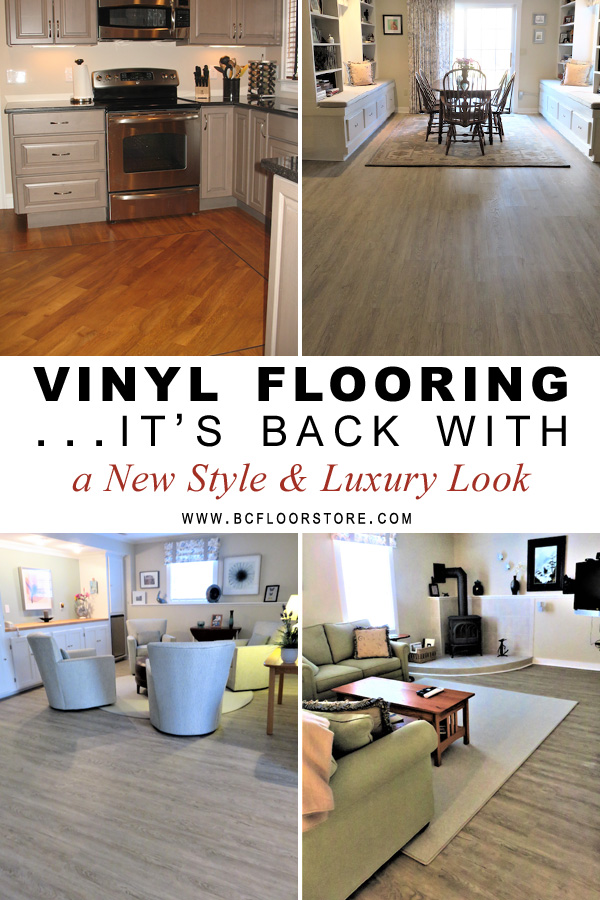 Vinyl Flooring with a New Style and Luxury Look from BC Floor Store in New Hampshire